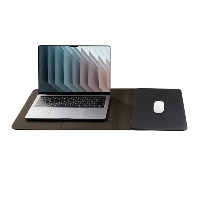 Orbitkey Hybrid Laptop Sleeve/Deskmat 14" black