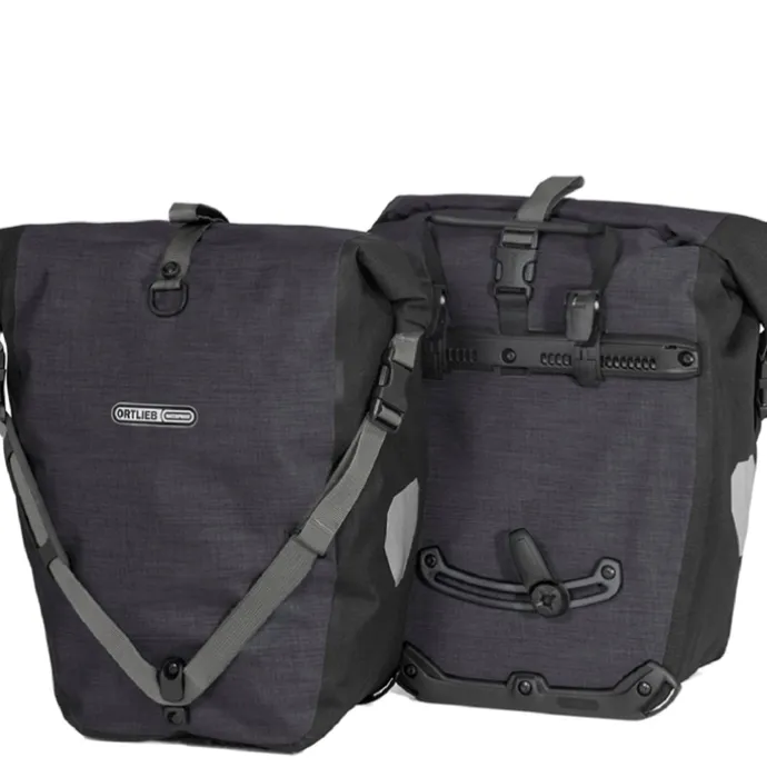 Ortlieb Back-Roller Plus (set van 2x 20L) granite/black