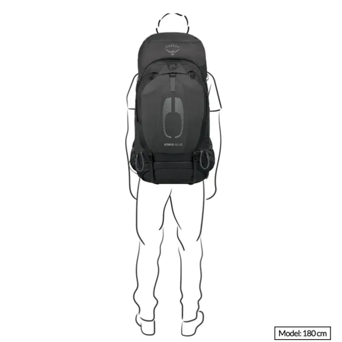 Osprey Atmos AG 65 S/M black