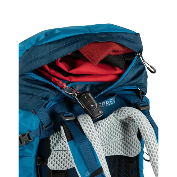 Osprey Atmos AG LT 65 S-M night shift-scoria blue