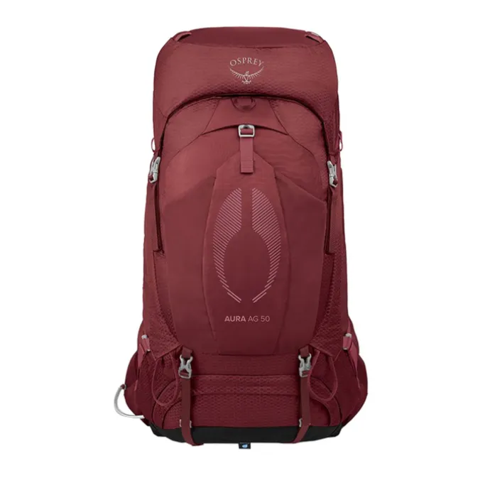 Osprey Aura AG 50 WXS/S berry sorbet red