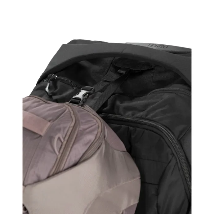 Osprey Sojourn Shuttle Wheeled Duffel 130L black