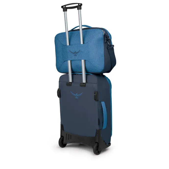 Osprey Transporter Carryon Boarding Bag blue flame-scoria blue