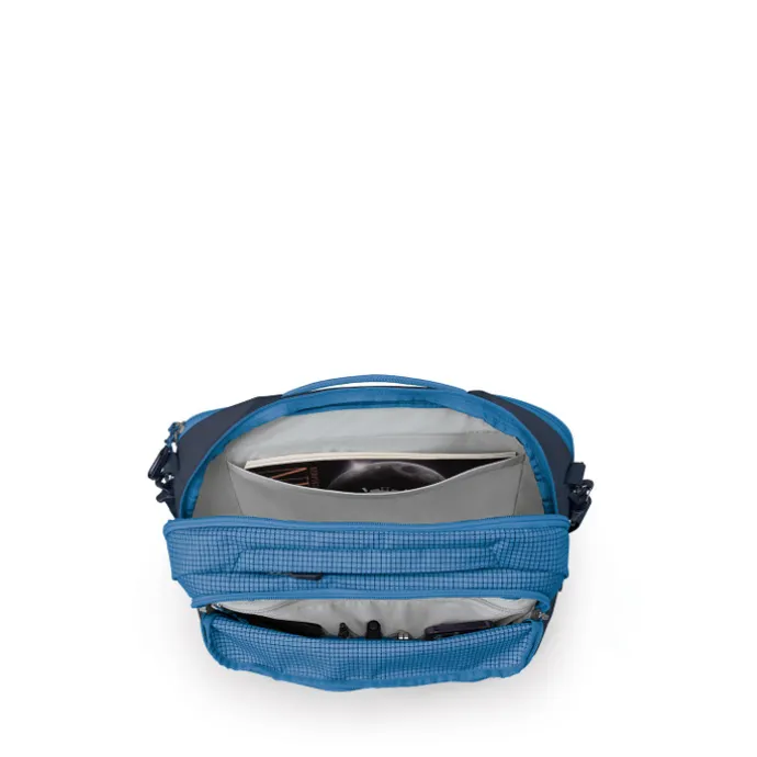 Osprey Transporter Carryon Boarding Bag blue flame-scoria blue