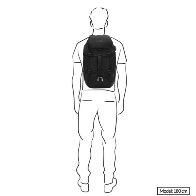 Pacsafe Venturesafe EXP35 Travel Backpack black