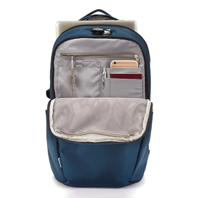 Pacsafe Vibe 25L Anti-Theft Backpack Econyl ocean