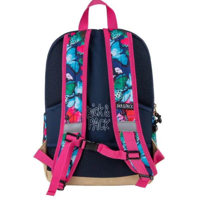 Pick & Pack Beautiful Butterfly Backpack L navy