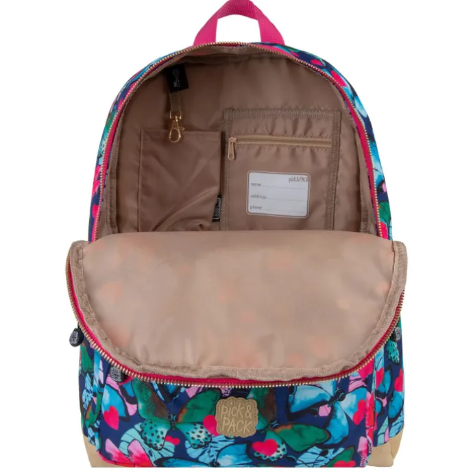 Pick & Pack Beautiful Butterfly Backpack L navy