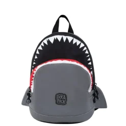 Pick & Pack Shark Shape Backpack S visible grey