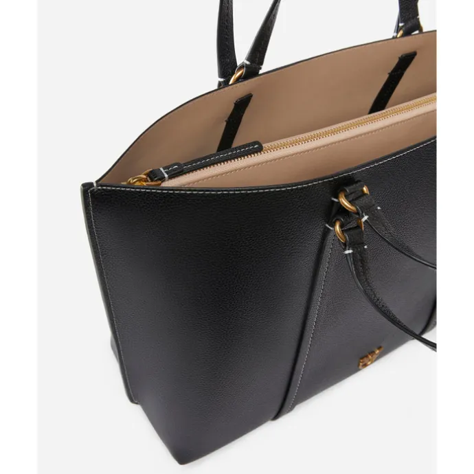 Pinko Carrie Shopper Big Pelle Botta black