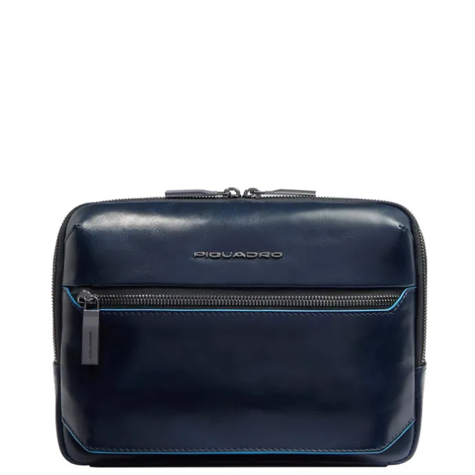 Piquadro B2 Men's RFID Crossbody blue