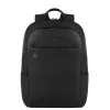 Piquadro Black Square Computer Backpack with iPad Compartment black II