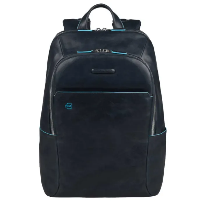 Piquadro Blue Square Backpack night blue