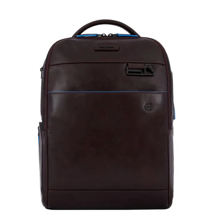 Piquadro Blue Square Revamp Laptop Backpack brown