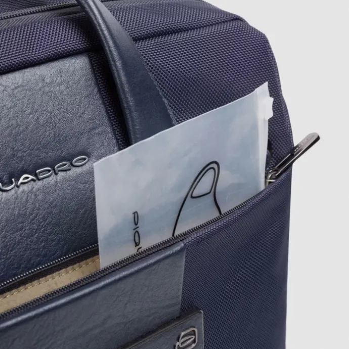 Piquadro Business Trolley 15.6" blue