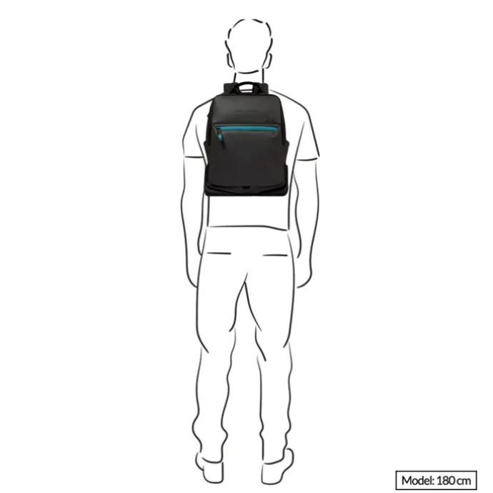 Piquadro C2OW Laptop Backpack 14" blue