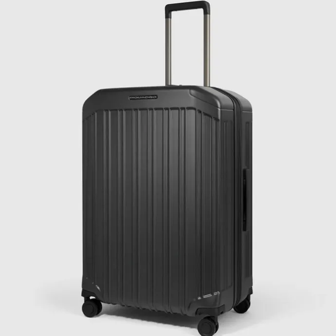 Piquadro PQ-Light Medium Trolley matt black