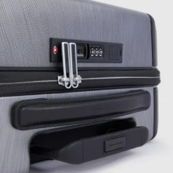 Piquadro PQ-Light Premium Slim Cabin Spinner 55 grey-black