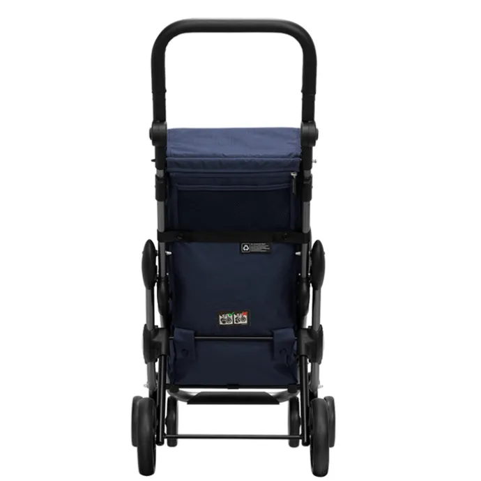 Playmarket Go Up Premium Boodschappentrolley blauw
