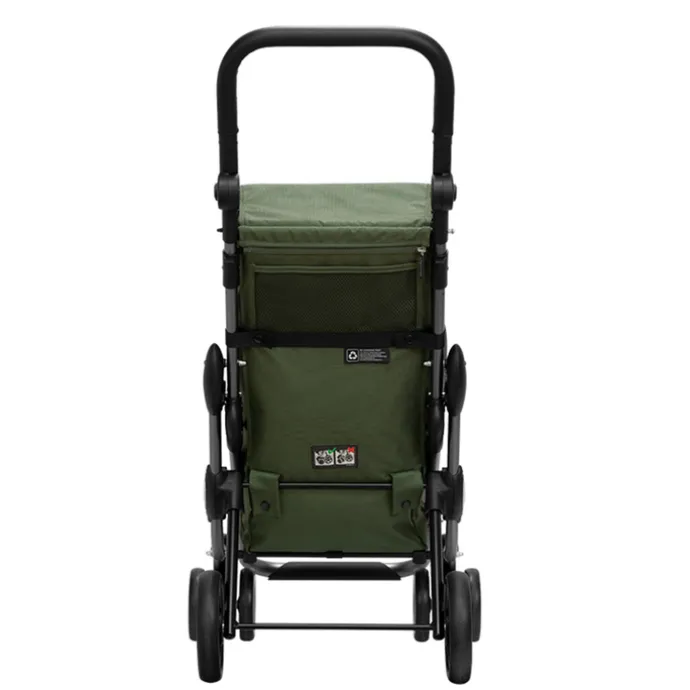 Playmarket Go Up Premium Boodschappentrolley groen