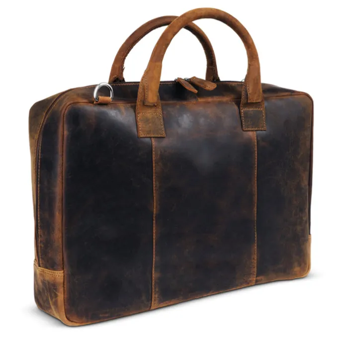 Plevier Adler Laptoptas 17.3" bruin