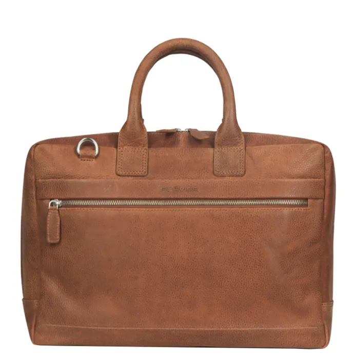 Plevier Cumberland Laptopbag 15.6" cognac