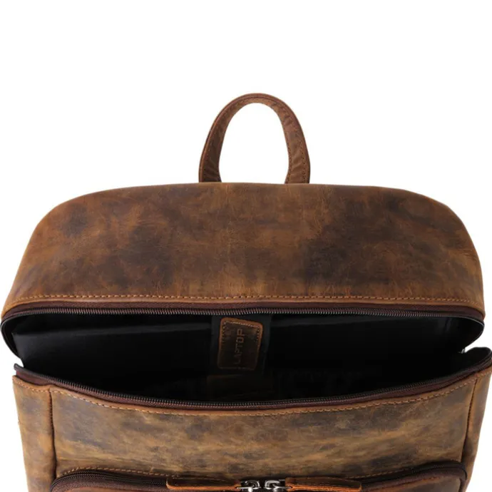 Plevier Hertz Laptop Rugzak 15.6" bruin
