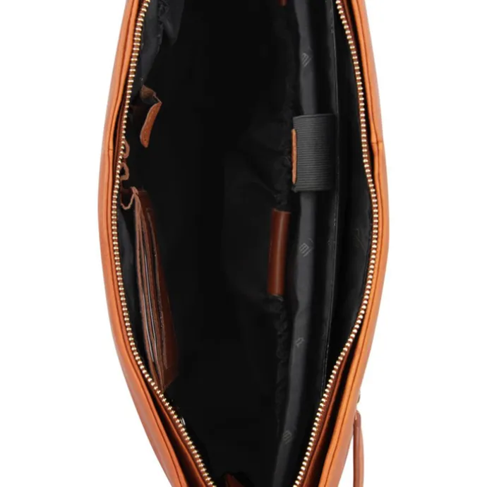 Plevier Millau Dames Laptoptas 15.6" cognac