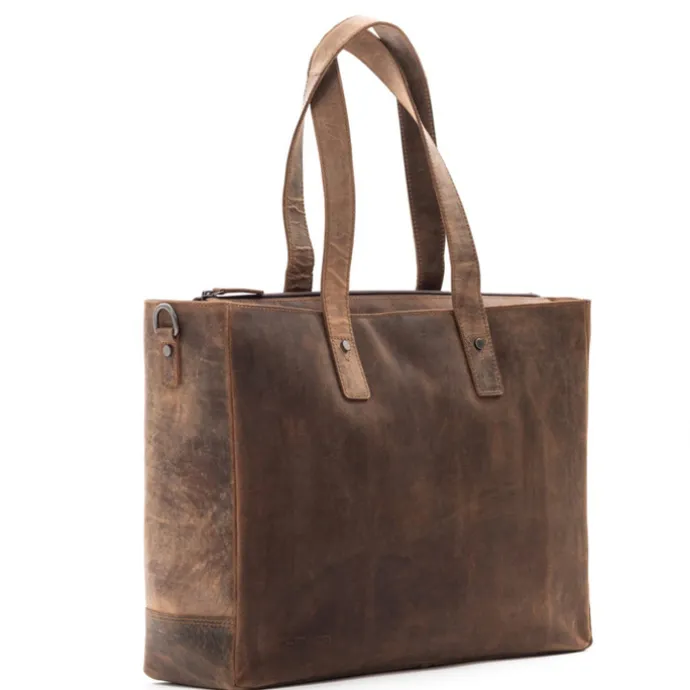Plevier Retro Hopper Shopper 15.6" bruin