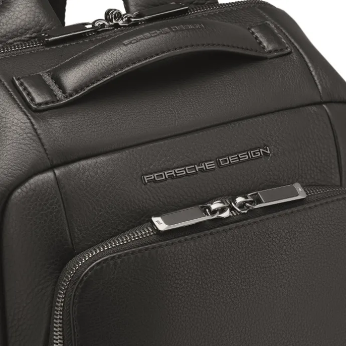 Porsche Design Roadster Leather Backpack XS black