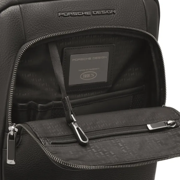 Porsche Design Roadster Leather Backpack XS black