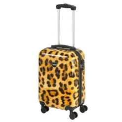 Princess Traveller Animal Print Cabin Trolley leopard II