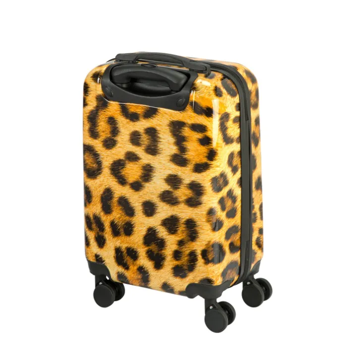 Princess Traveller Animal Print Cabin Trolley leopard II