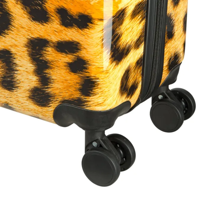 Princess Traveller Animal Print Cabin Trolley leopard II