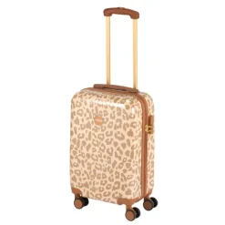 Princess Traveller Animal Print Cabin Trolley leopard