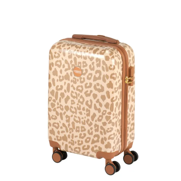 Princess Traveller Animal Print Cabin Trolley leopard