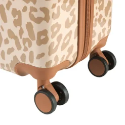 Princess Traveller Animal Print Cabin Trolley leopard
