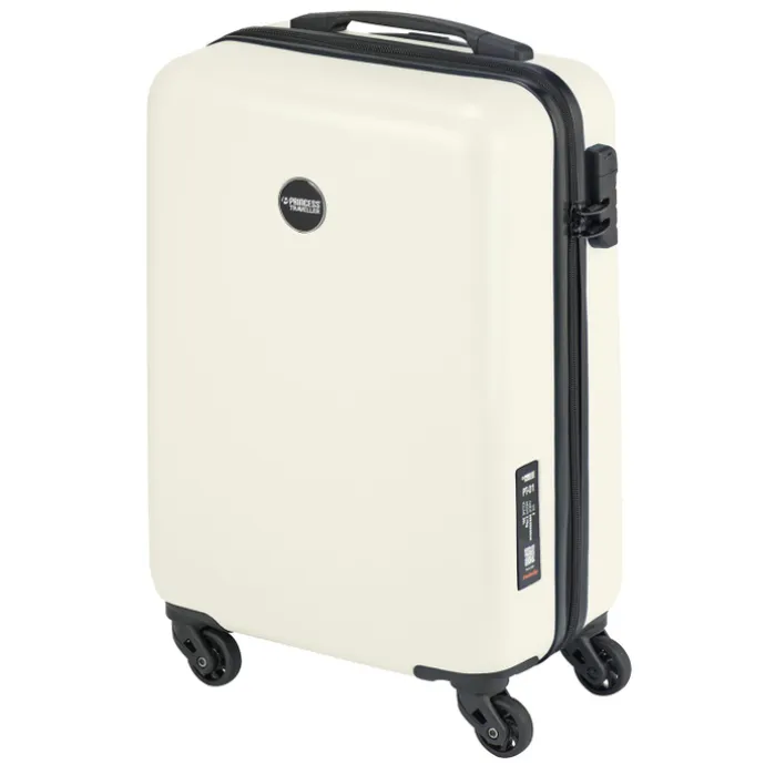 Princess Traveller PT-01 Cabin Trolley pearl white