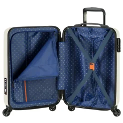 Princess Traveller PT-01 Cabin Trolley pearl white