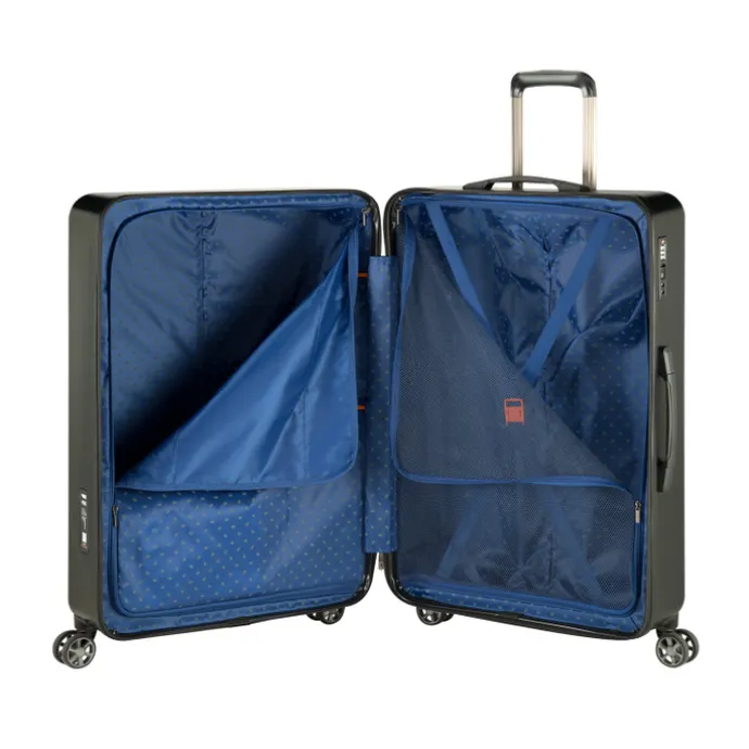 Princess Traveller PT-01 Deluxe Medium Trolley pitch black