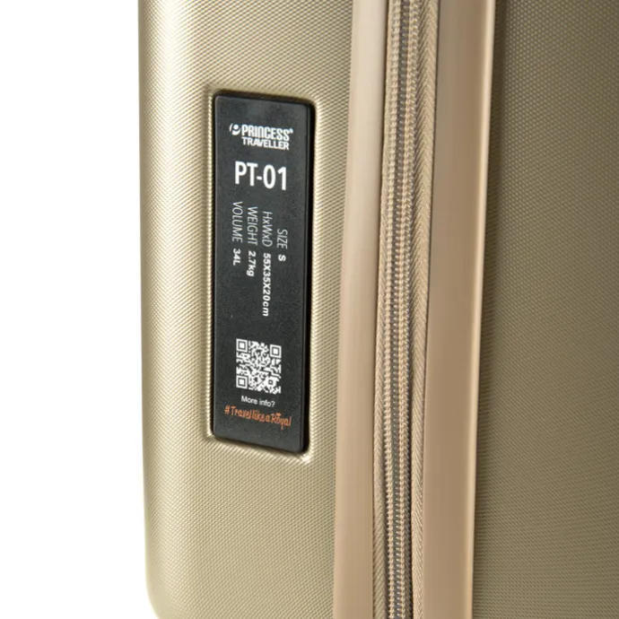 Princess Traveller PT-01 Deluxe Cabin Trolley pristine bronze