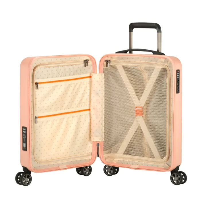 Princess Traveller PT-01 Deluxe Cabin Trolley peony pink