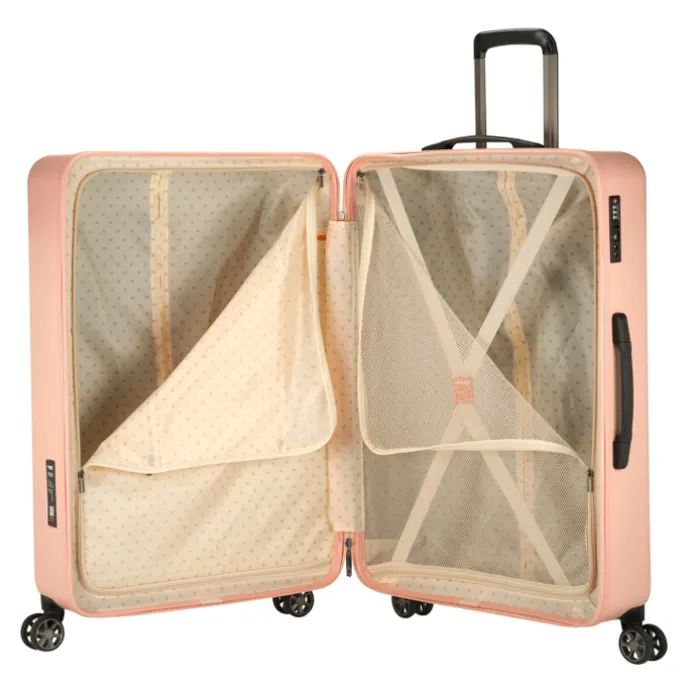 Princess Traveller PT-01 Deluxe Medium Trolley peony pink
