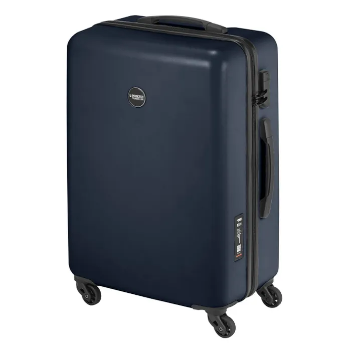 Princess Traveller PT-01 Medium Trolley platinum navy