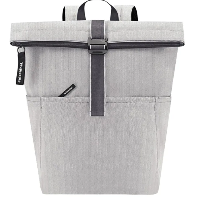 Reisenthel Rolltop Backpack herringbone grey