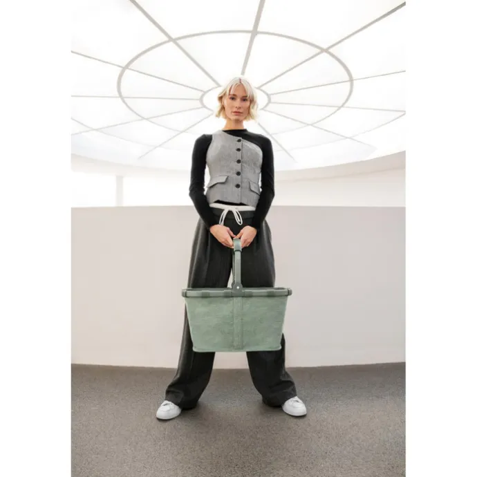 Reisenthel Shopping Carrybag frame twist sage