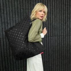 Reisenthel Shopping Shopper XL glossy dots black