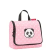 Reisenthel Toiletbag Kids panda dots pink