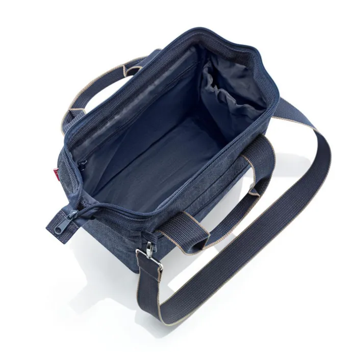 Reisenthel Travelling Allrounder Cross herringbone dark blue