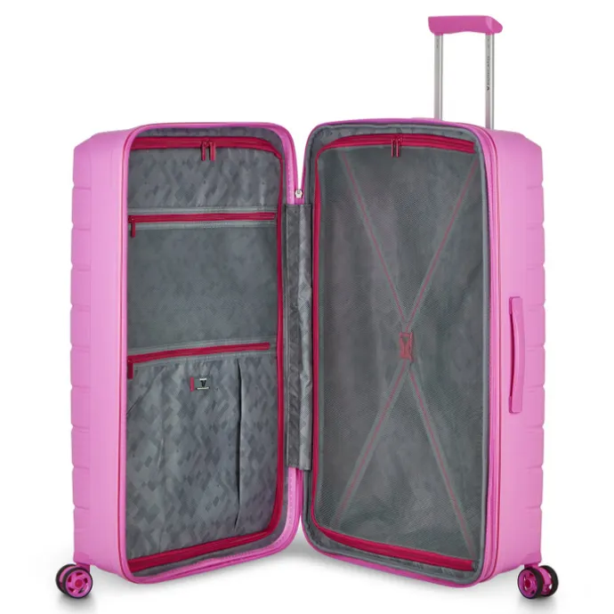 Roncato B-Flying Expandable Trolley 78 spot pink